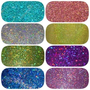 HOLOGRAPHIC GLITTER 20g **Perfect for Nail Art, Cosmetic, Wine Glass and Body** - Picture 1 of 23