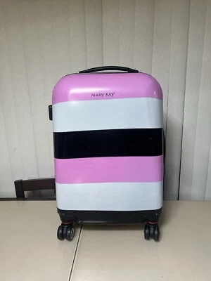 Mary Kay Consultant Rolling Spinner Travel Luggage Hard-side Lockable & Working - Image 1 of 4