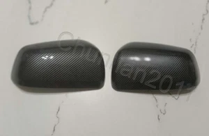 Cubierta de espejo lateral de fibra para espejos retrovisores Mitsubishi Lancer EX 2008-2018 2 PIEZAS - Imagen 1 de 6