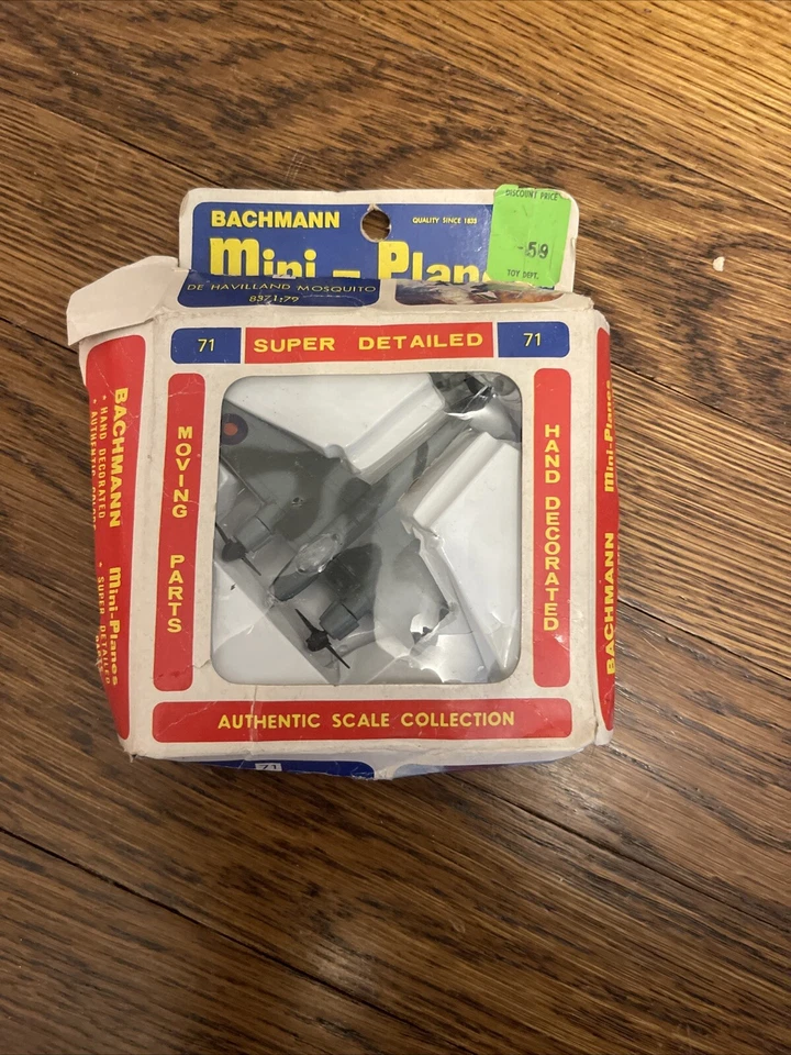 Miniaviones De Havilland Mosquito Bachmann #71 de colección 1:160 en CAJA RARO Foto 1 de 4