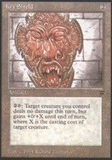 Kry Shield ~ Lightly Played Legends MTG Magic UltimateMTG Artifact Card