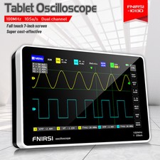 1013D Digital Tablet Oscilloscope Dual Channel 100M Bandwidth 1GS Sampling Rate