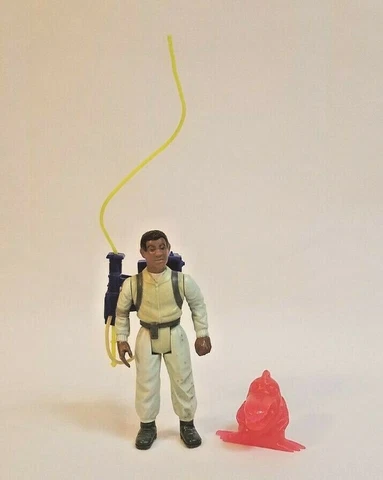 Winston Zeddmore 100% Complete The Real Ghostbusters 1984 Kenner Vintage Figure Cover