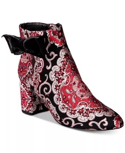 Kate Spade New York BLACK BROCADE Women's Holly Mid-Calf Booties, US 9.5 - Picture 1 of 4