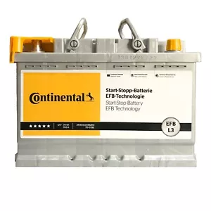 Batteria Start-Stop Continental 70 ah 760A (760) - Foto 1 di 4