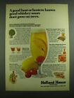 1971 Holland House Cocktail Mixes Ad - A good host or hostess knows