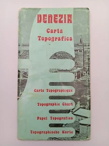 Brochure Venezia carta topografica - Imagen 1 de 4