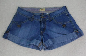 Damen Levi's Tab Twills Medium Wash Bündchen Denim Shorts Gr. 7 A19-60 - Bild 1 von 7