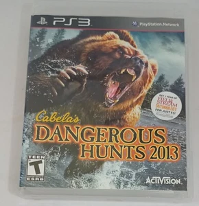Cabela's Dangerous Hunts 2013 (Sony PlayStation 3, 2012) with Manual - Picture 1 of 1