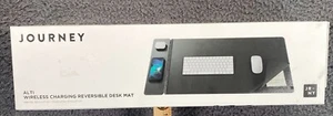 JOURNEY ALTI Wireless Charging Reversible Desk Mat Black JWCDMBK NEW SEALED - Picture 1 of 7