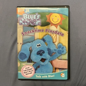 Blue's Room Snacktime Playdate DVD Used Nick Jr 2004 Kids Family Educational - Picture 1 of 5