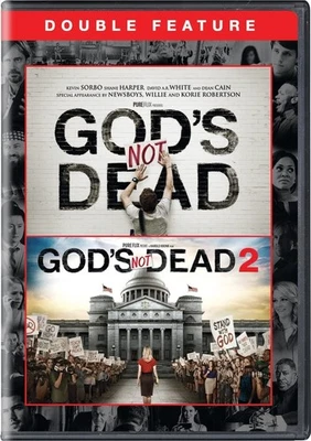 God's Not Dead / God's Not Dead 2 Double Feature (DVD) Kevin Sorbo Shane Harper - Image 1 of 3