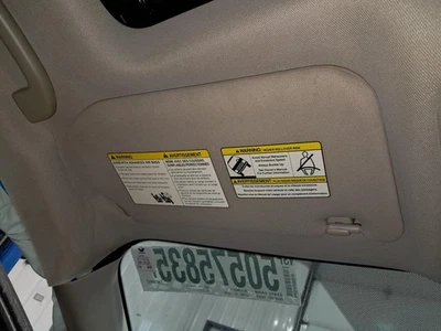 Used Left Sun Visor fits: 2020 Nissan Pathfinder w/illumination Left Grade A - Image 1 of 4