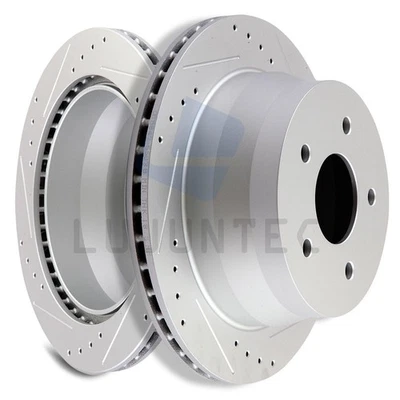 Discos de freio traseiro rotores para Chevrolet Blazer GMC Jimmy Isuzu Hombre Oldsmobile - Imagem 1 de 4