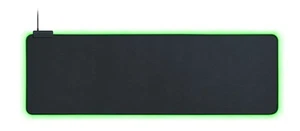 Extra große Mauspad weiche XXL Gaming Maus-Matte mit RGB Beleuchtung Schwarz - Bild 1 von 5