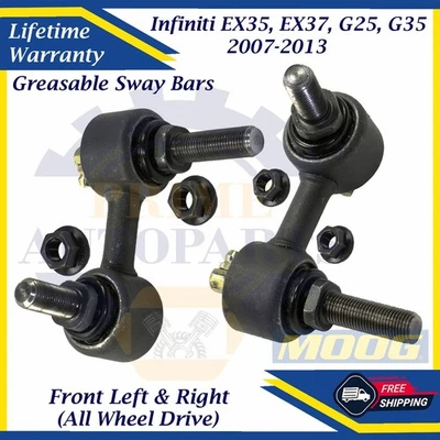 MOOG OEM Front Sway Bars For 2007-2013 Infiniti EX35/EX37/G25/G35 Lifetime Warr. - Image 1 of 4