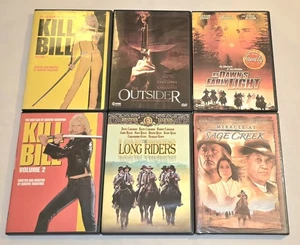 Kill Bill-Vol. 1 & 2, Long Riders, Outsider... David Carradine 6 DVD Lot - Picture 1 of 6