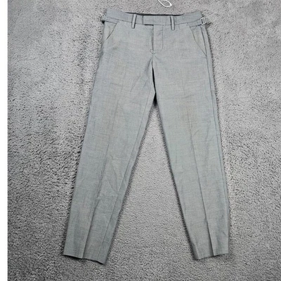 Armani Exchange Mens Gray Slim Fit Dress Pants Size 28 Short - Image 1 of 4