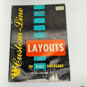 Custom-Line Layouts HO Scale Railroads Magazine by John Armstrong Model Railroad - Picture 1 of 2