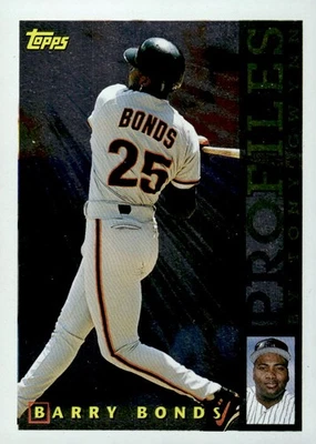 1996 Topps #NL-03 Barry Bonds Profiles by Tony Gwynn NL - Image 1 of 2