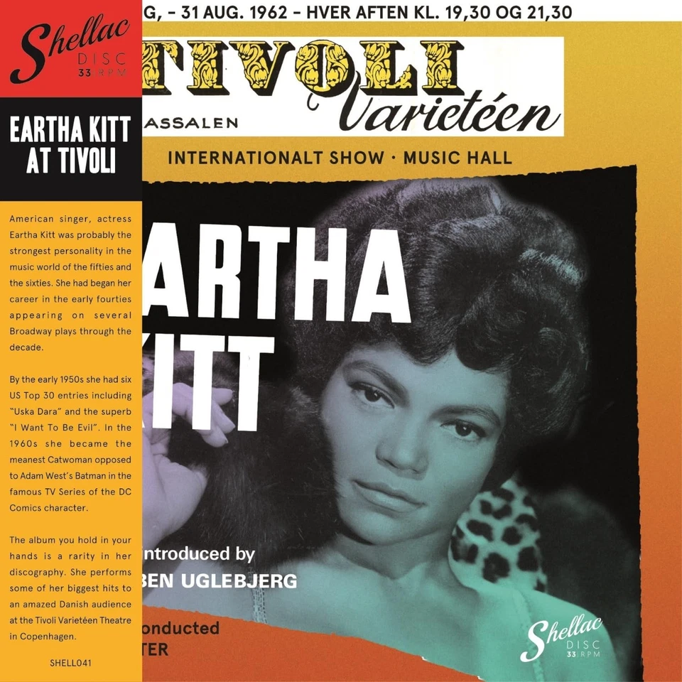Eartha Kitt Eartha Kitt Live At The Tivoli (Vinyl) (UK IMPORT) - Image 1 of 1