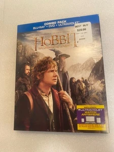 The Hobbit An Unexpected Journey Blu-ray DVD 3-Disc Set Ian McKellen - Picture 1 of 5