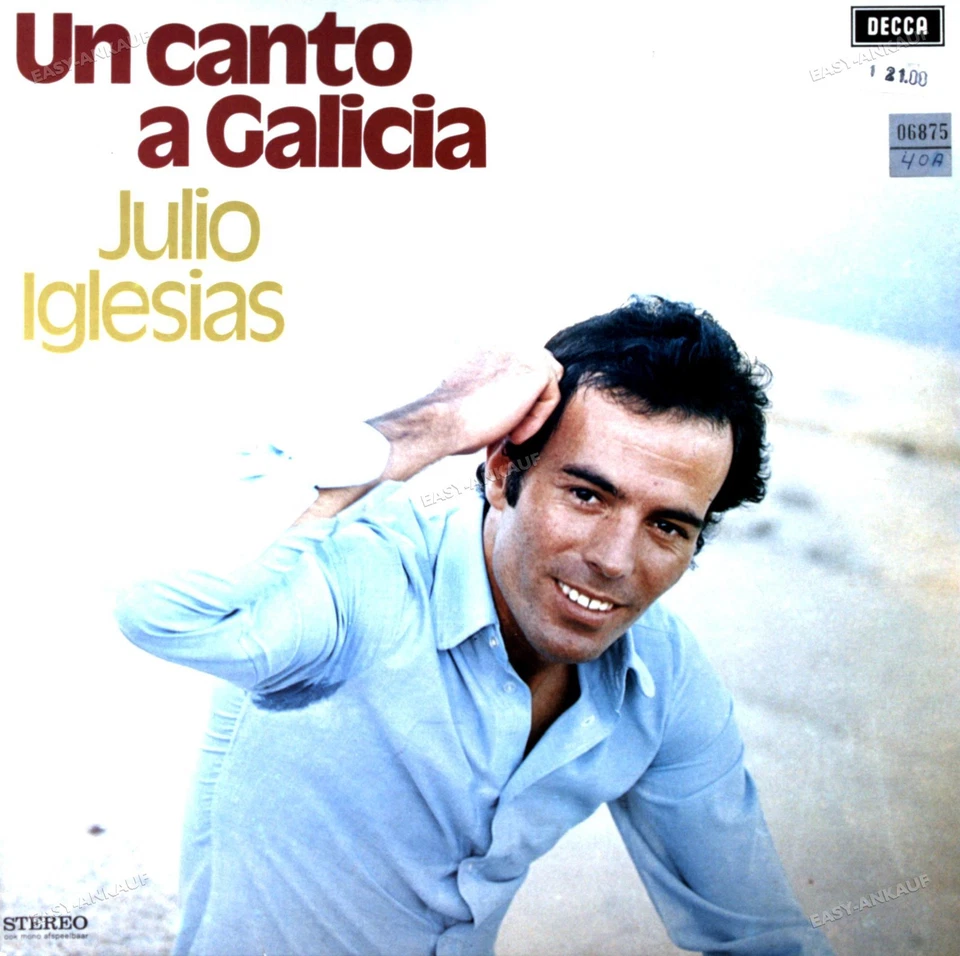 Julio Iglesias - Un Canto A Galicia LP 1972 (VG/VG) . - Image 1 of 1