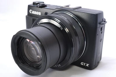 [ ] Canon Power Shot G1 X Mark II Digitalkamera mit SD-Karte - Bild 1 von 4