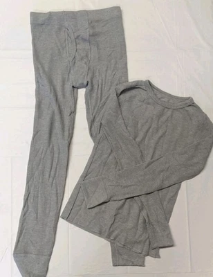 Juego de ropa interior térmica Fruit of the Loom Boys M (8) gris 2 piezas nuevo con etiquetas suave.   (1370) Foto 1 de 4