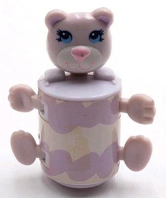  Medallón de juguete Galoob Sweet Secrets Purple Bear 1985 de colección Foto 1 de 4