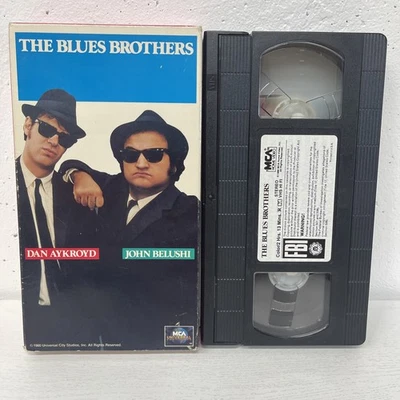 The Blues Brothers (VHS,1990) John Belushi, Dan Aykroyd, John Landis - Image 1 of 4