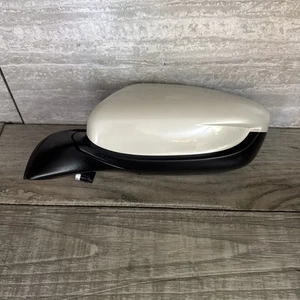 ✅ 2014 2015 2016 2017 2018 Kia Forte Left Driver Side View Mirror OEM White - Picture 1 of 8