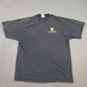 Vintage Porsche Hemd Herren Large schwarz Boardwalk Dallas Texas GT2 Auto Grafik - Bild 1 von 10