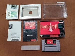 Final Fantasy II (Super Nintendo Entertainment System SNES, 1991) CIB probado - Imagen 1 de 14
