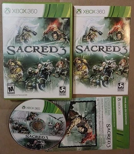 Sacred 3 (Microsoft Xbox 360) Cib Completo - Probado - Imagen 1 de 3