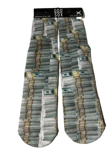 Odd Sox Money Stack Fits Sizes 6-13 - Picture 1 of 5
