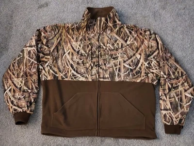 Drake Men's Windproof Full Zip Eqwader Vest Jacket Mossy Oak Shadow Grass XLarge - Image 1 of 4