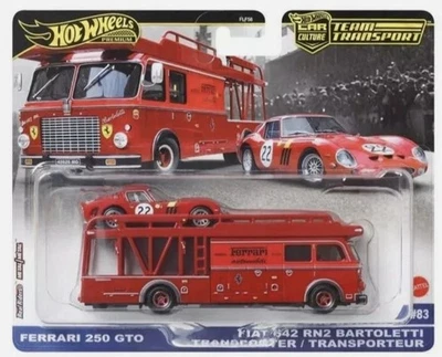 HOT WHEELS Team Transport #83 Ferrari 250 GTO & Fiat 642 JBM37 - Bild 1 von 4