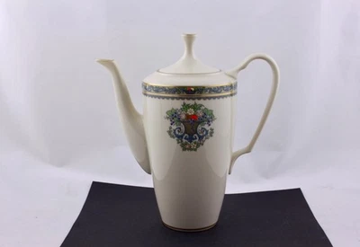 LENOX COLUMNA OTOÑO CAFETERA MARFIL PORCELANA ORO 24K - COMO NUEVA Foto 1 de 4