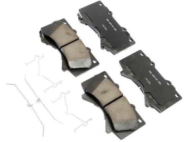 Front Brake Pad Set For 2008-2022 Toyota Sequoia 2009 2010 2011 2012 KR522DQ - Image 1 of 1