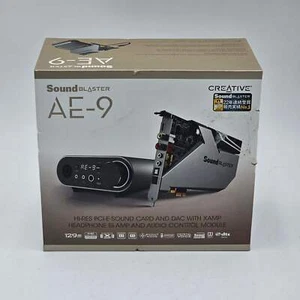 New Creative Sound SoundBlaster AE9 Sound Card Metallic Gray - Picture 1 of 3