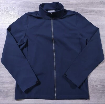 32 Degrees Heat Jacket Adult Small Blue Full Zip Hooded Long Sleeve Mens - Image 1 of 4