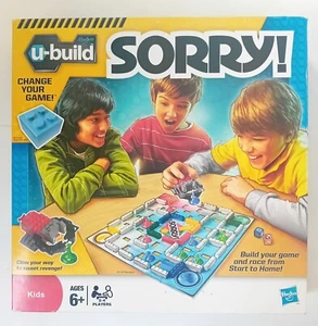 SORRY! U-BUILD (2010) BY HASBRO/PARKER (WEAR TO BOX, FACTORY SEALED COMPONENTS) - Picture 1 of 24