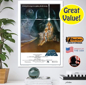 POSTER Star Wars New Hope Style 2 MULTIPLE FORMATS PAPER or CANVAS - Picture 1 of 6