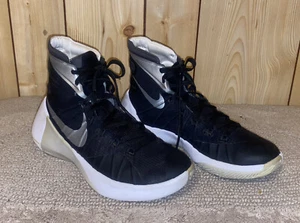 Zapatos de baloncesto Nike Hyperdunk para mujer talla 7,5 negros plateados blancos 749885001 2015 - Imagen 1 de 9