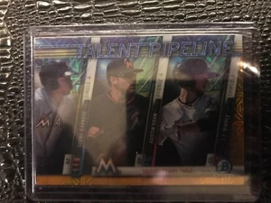 Garrett Dean Riddle Talent 2017 Bowman Mojo Orange Refractor 04/25 - Picture 1 of 2