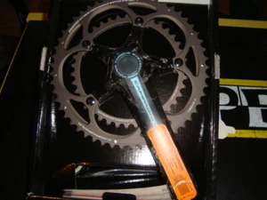 New Campagnolo Power Torque Athena 11 CARBON cranks -= 175mm 53/39 rings - Picture 1 of 2