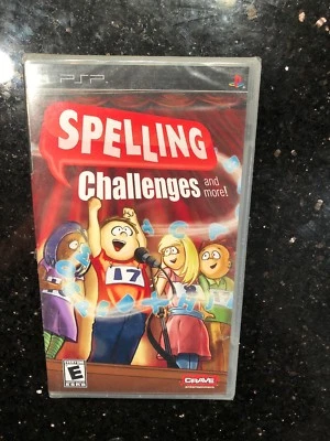 Spelling Challenges and More (Sony PSP New factory sealed PlayStation portable - Image 1 of 4