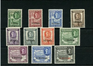 #116 - #126  * Mint hinged Cat Value $54 SOMALILAND stamps  - Picture 1 of 1