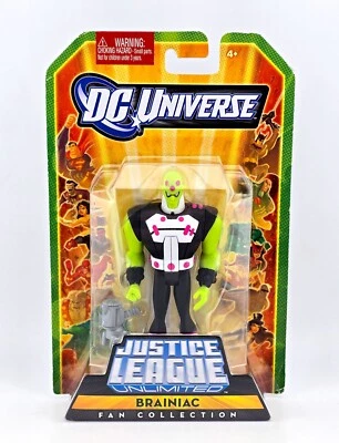 Figura de acción DC Universe Justice League Unlimited Brainiac Mattel 2009 Foto 1 de 4
